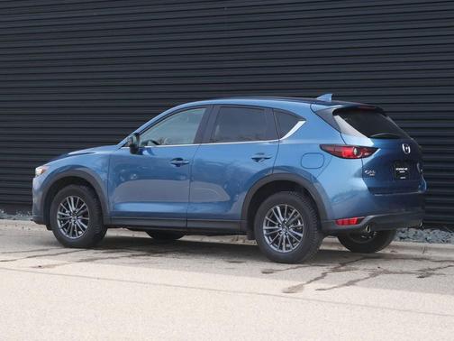 Deep Crystal Blue Mica 2021 Mazda CX-5 Touring
