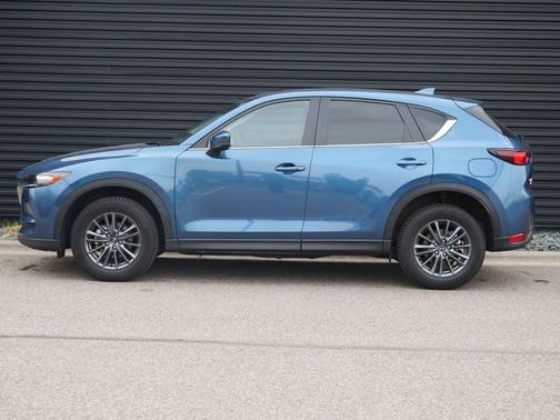 Deep Crystal Blue Mica 2021 Mazda CX-5 Touring