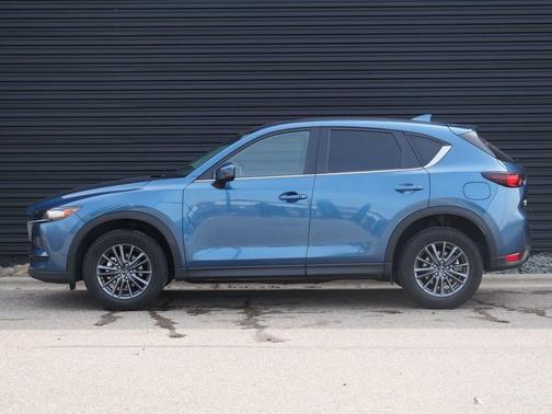 Deep Crystal Blue Mica 2021 Mazda CX-5 Touring