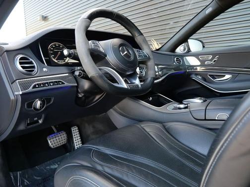 White 2017 Mercedes-Benz AMG S 63 4MATIC