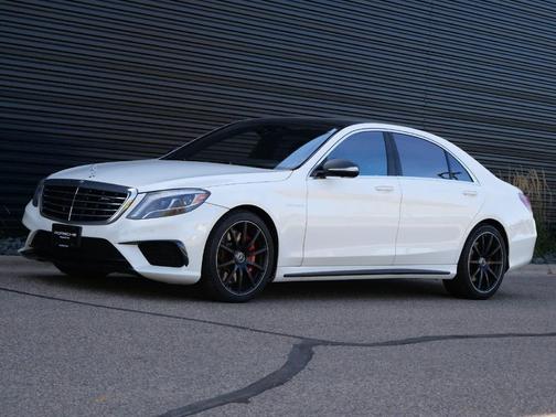 White 2017 Mercedes-Benz AMG S 63 4MATIC