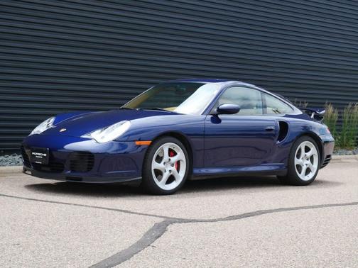 Blue 2003 Porsche 911 Carrera Turbo