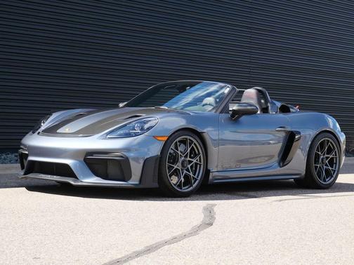 Gray 2024 Porsche 718 Spyder RS