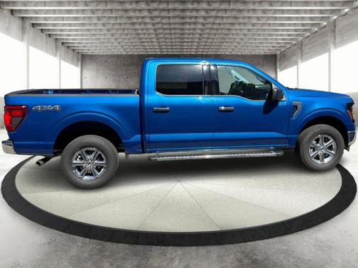 Blue 2025 Ford F-150 XLT
