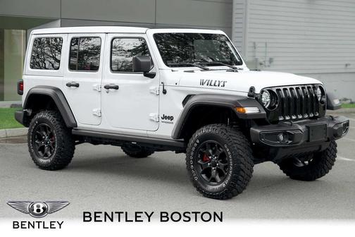 Bright White Clearcoat 2021 Jeep Wrangler Willys