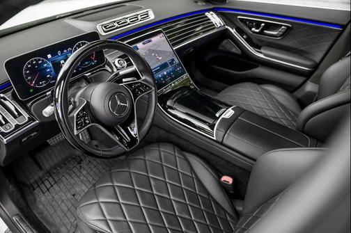 designo Diamond White 2021 Mercedes-Benz S-Class 4MATIC