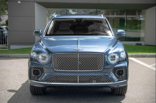 Blue 2021 Bentley Bentayga V8