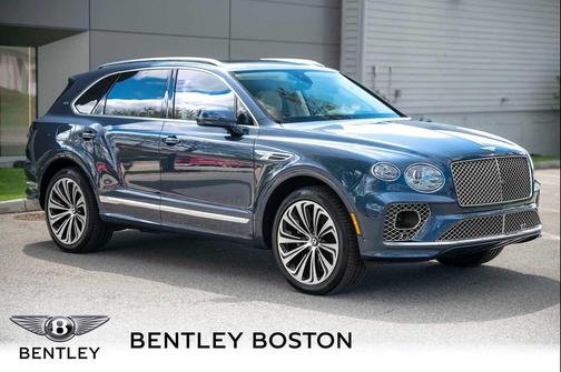 Blue 2021 Bentley Bentayga V8