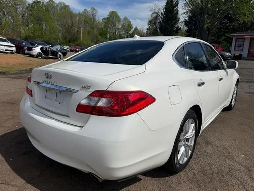 Moonlight White 2011 INFINITI M37 Base