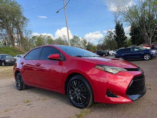 Barcelona Red Metallic 2018 Toyota Corolla LE