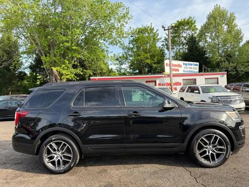 Shadow Black 2018 Ford Explorer Sport