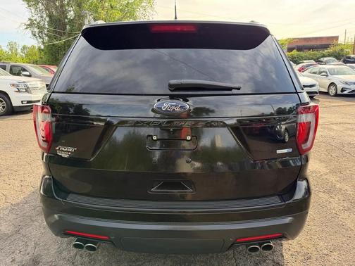 Shadow Black 2018 Ford Explorer Sport