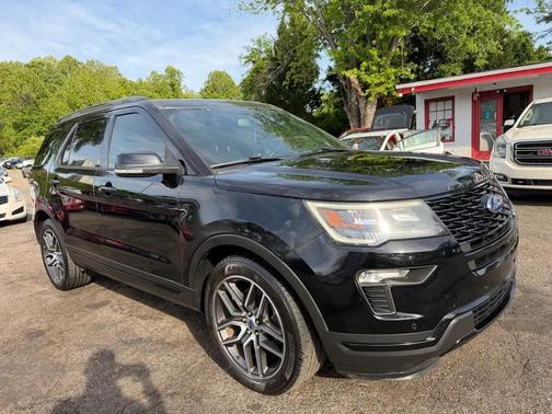 Shadow Black 2018 Ford Explorer Sport