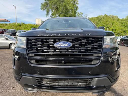 Shadow Black 2018 Ford Explorer Sport