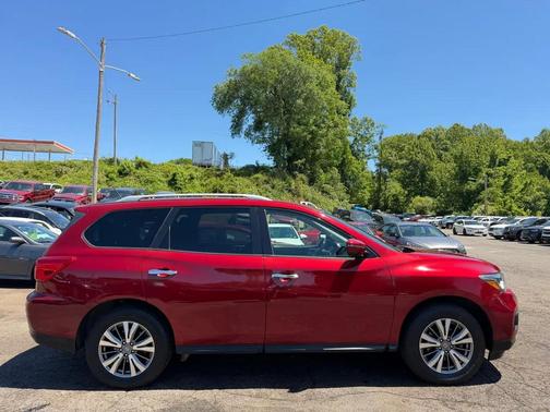 Scarlet Ember 2018 Nissan Pathfinder SV