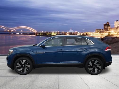mountain lake blue metallic 2026 Volkswagen Atlas Cross Sport 2.0T SEL