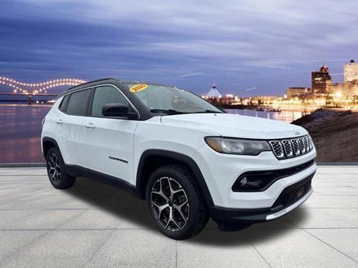 Bright White Clearcoat 2025 Jeep Compass Limited