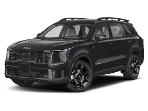 Gray 2025 Kia Sorento X-Line EX AWD