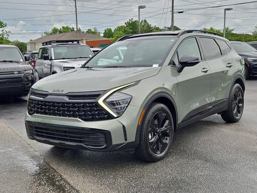 JUNGLE GREEN 2025 Kia Sportage X-Line AWD