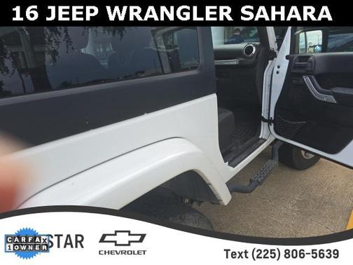 2016 Jeep Wrangler Sahara