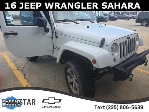 2016 Jeep Wrangler Sahara
