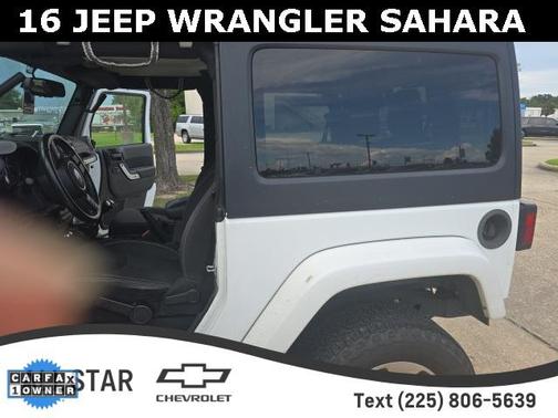 2016 Jeep Wrangler Sahara