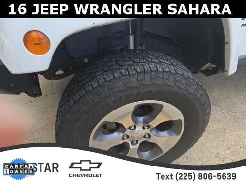 2016 Jeep Wrangler Sahara