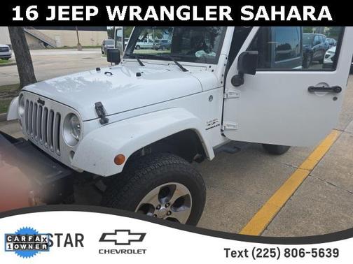 2016 Jeep Wrangler Sahara