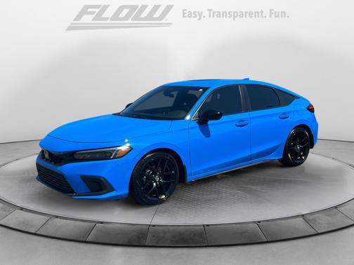 Boost Blue Pearl 2024 Honda Civic