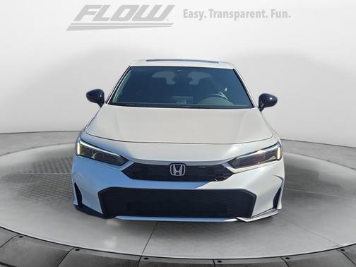 Platinum White Pearl 2026 Honda Civic Hybrid