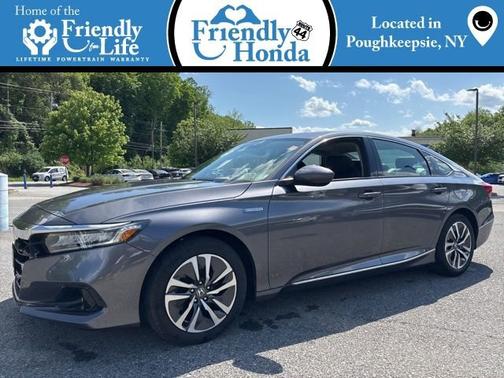 Modern Steel Metallic 2021 Honda Accord Hybrid
