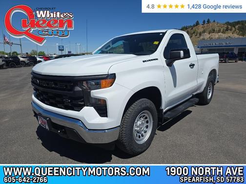 Summit White 2022 Chevrolet Silverado 1500 WT