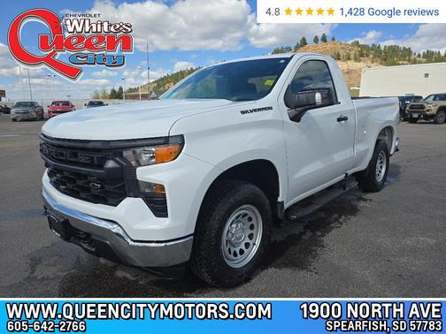 Summit White 2022 Chevrolet Silverado 1500 WT