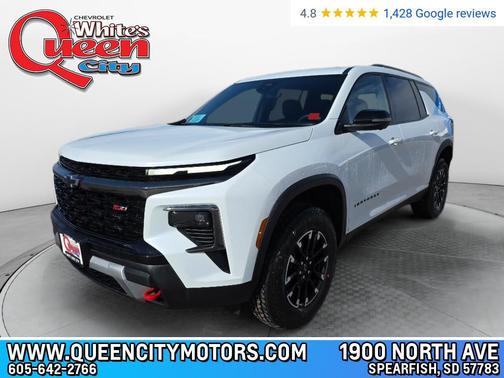 Polar White Tricoat 2026 Chevrolet Traverse AWD Z71