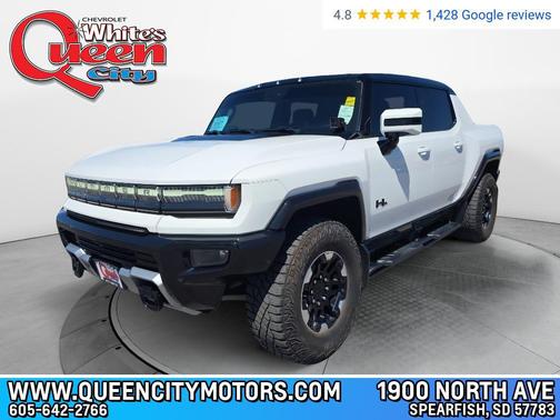 Interstellar White 2023 GMC HUMMER EV Pickup 3X