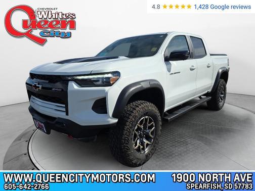 Summit White 2025 Chevrolet Colorado ZR2