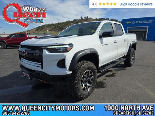 Summit White 2025 Chevrolet Colorado ZR2