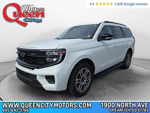 Oxford White 2025 Ford Expedition Active
