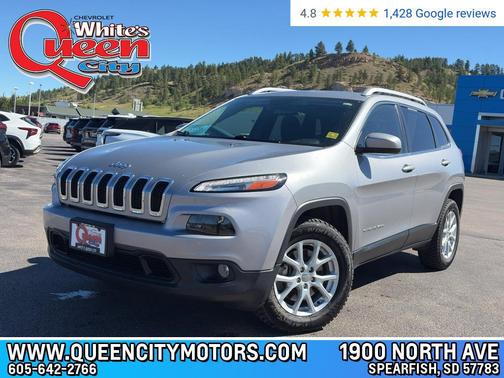 Billet Silver Metallic Clearcoat 2017 Jeep Cherokee Latitude