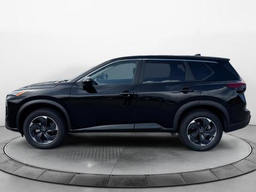 Super Black 2025 Nissan Rogue SV