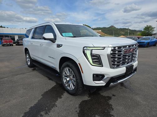 Summit White 2025 GMC Yukon XL Denali
