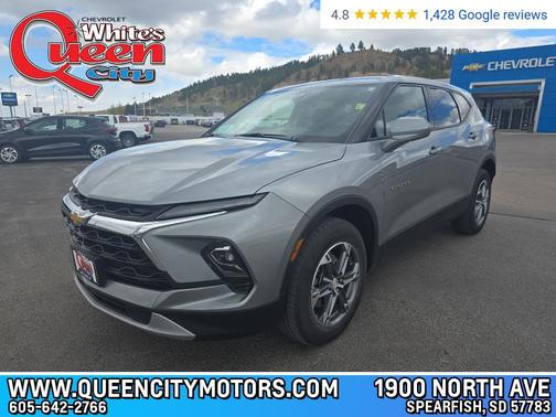 Sterling Gray Metallic 2025 Chevrolet Blazer 2LT