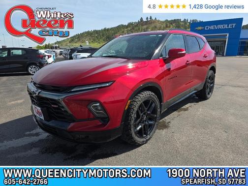 Radiant Red Tintcoat 2025 Chevrolet Blazer RS