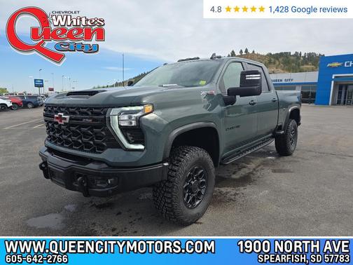 Cypress Gray 2025 Chevrolet Silverado 2500 4WD Crew Cab Standard Bed ZR2