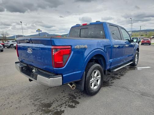 Atlas Blue Metallic 2024 Ford F-150 XLT