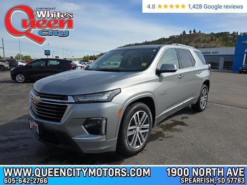 Sterling Gray Metallic 2023 Chevrolet Traverse High Country