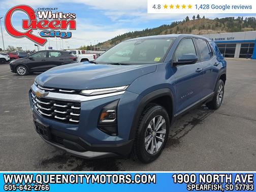 Lakeshore Blue Metallic 2025 Chevrolet Equinox 1LT