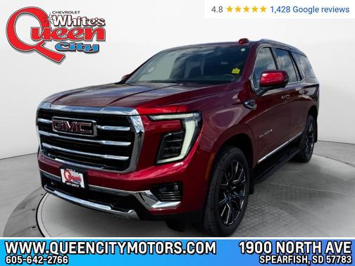 Volcanic Red Tintcoat 2025 GMC Yukon 4WD Elevation