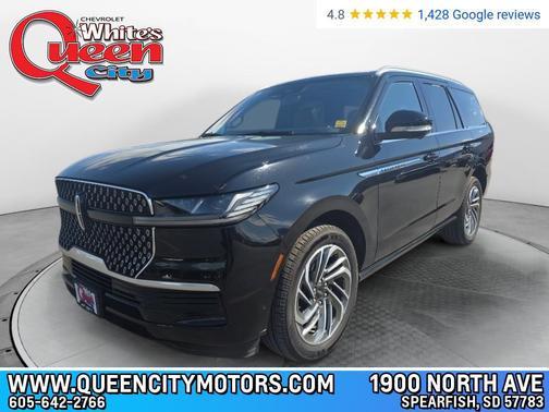 Infinite Black Metallic Clearcoat 2025 Lincoln Navigator Reserve