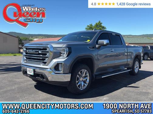 Satin Steel Metallic 2020 GMC Sierra 1500 SLT